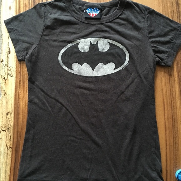 Junk Food Clothing Tops - Batman baby tee Junk Food Clothing Tops - Batman baby tee